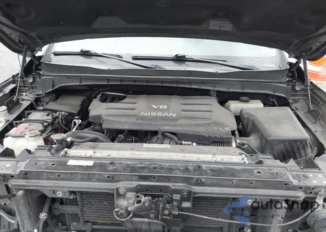 2017 Nissan Titan Sv из США, поврежденный, VIN 1N6AA1E58HN544088